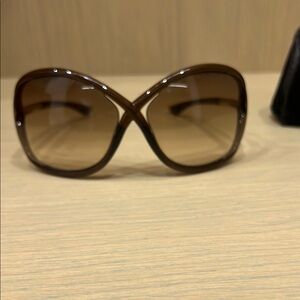 Tom Ford Black Velvet Eyeglass Case